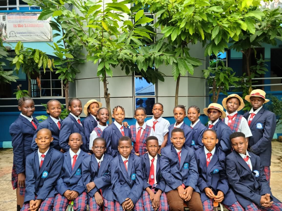 Primary student in classroom activities